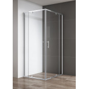 Душевой угол Cezares Variante VARIANTE-A/AH-2-80/90-C-Cr 80х80 хром/прозрачное