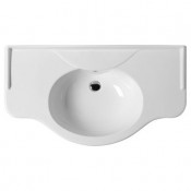 Раковина мебельная Cezares GIU200110/ALZAT с 3 отверстиями под смеситель белый