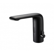 Смеситель для раковины электронный Cezares VAGUE-ELS-NOP-W0 чёрный матовый