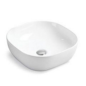 Раковина накладная Gid ceramic D1301 51180 белый