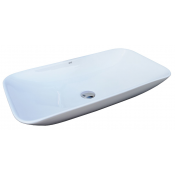 Раковина накладная Gid ceramic N9122 51124 белый