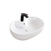 Раковина накладная Gid ceramic N9163 51127 белый