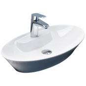 Раковина накладная Gid ceramic N9398 51142 белый