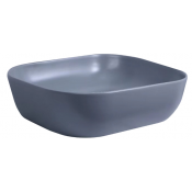 Раковина накладная Gid ceramic Gm1302 53336 серый матовый