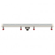 Душевой трап Татполимер ТП-55A-1000 без рамки, с сифоном