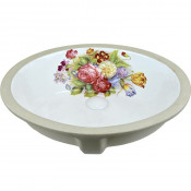 Раковина встраиваемая Bronze de Luxe 50 1707 белый