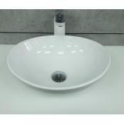 Раковина накладная Velvex 7138 белый