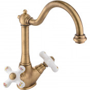 Смеситель для кухни Migliore Provance 18203 бронза