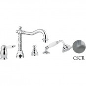 Смеситель для ванны Migliore Oxford 19213 состаренный хром