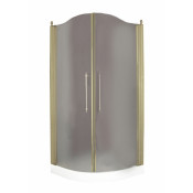 Душевой уголок Migliore Diadema 22681 90х90 золото/матовое