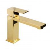 Смеситель для раковины Cezares Unika UNIKA-LSM1-03/24-W0 золото