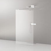 Душевая перегородка Cezares Liberta LIBERTA-L-2-105-C-Cr хром/прозрачное