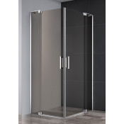 Душевой уголок Cezares Slider SLIDER-A-2-90/100-BR-Cr 90х90 хром/бронза