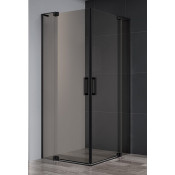 Душевой уголок Cezares Slider SLIDER-AH-2-70/80-80/90-BR-NERO 70х80 черный матовый/бронза
