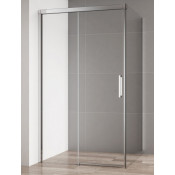 Душевая дверь Cezares Duet Soft DUET SOFT-BF-1-160-C-Cr хром/прозрачное