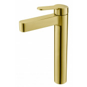 Смеситель для раковины BelBagno Delta DEL-LMC-BORO брашированное золото