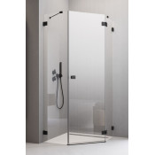 Душевой угол Fiinn F-1023/ч черный матовый/прозрачное