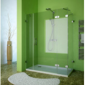 Душевой угол Fiinn F-1026 хром/прозрачное