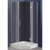 Душевой уголок Fiinn F-1002 90x90 хром/прозрачное