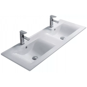 Раковина двойная Gid ceramic NYJ809-120 71120 белый