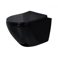 Подвесной унитаз Gid ceramic Tr2198-18 62204Y безободковый черный