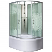 Душевая кабина Мономах Б/К 100/80/44 МЗ L 10000005829 100х80 хром/прозрачное с рисунком