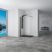 Душевая перегородка RGW WA-002B 35100212-14 120 черный/прозрачное