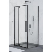 Душевой уголок RGW Stilvoll SV-44B (SV-03B + Z-050-3B) 06324409-014 100х90 черный/прозрачное