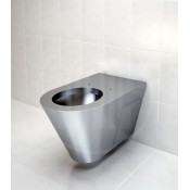 Подвесной унитаз Dominant из нержавеющей стали D-A1/02