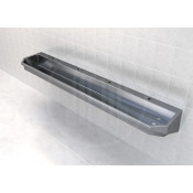 Раковина-желоб Dominant коллективная из нержавеющей стали D-A2/03-(R/L) 2400