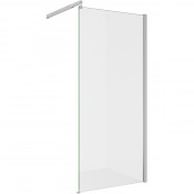 Душевая перегородка Alex Baitler AB29100S1 100 хром/прозрачное