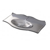 Раковина мебельная Caprigo Bourget 90 OW15-11013-S серебро