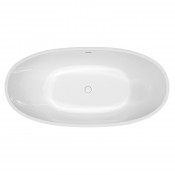 Ванна акриловая Abber AB9207 165х80 белый