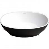 Ванна акриловая Abber AB9207MB 165х80 черный