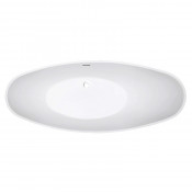 Ванна акриловая Abber AB9233R 184х79 красный