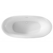 Ванна акриловая Abber AB9236 170х80 белый