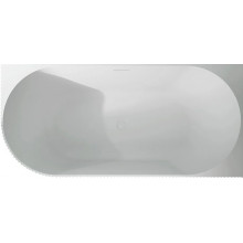 Ванна акриловая Abber AB9329-1.7 R 170х80 белый