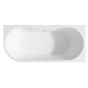 Ванна акриловая Abber AB9335-1.7 R 170х78 белый