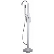 Смеситель для ванны напольный Abber Wasserfall AF8615 хром