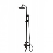 Душевая система Milacio Villena MC.103.1BBR черная бронза