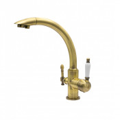 Смеситель для кухни Milacio Castellon Ceramic MC.513.BR с подключением к фильтру бронза