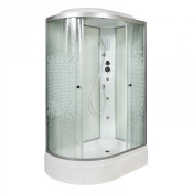 Душевая кабина Deto L 720 R с гидромассажем и электрикой 120х80