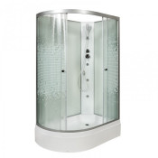 Душевая кабина Deto L 720 N R без крыши с гидромассажем 120х80