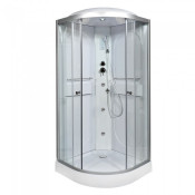 Душевая кабина Deto L 609 с гидромассажем и электрикой 90х90