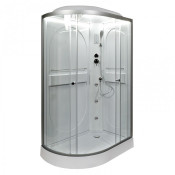Душевая кабина Deto L 602 R с LED подсветкой и гидромассажем 120х80