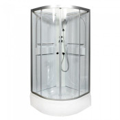 Душевая кабина Deto L 510 N с LED без крыши 100х100