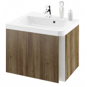 Тумба под раковину Ravak SD 10° 550 L X000000741 тёмный орех