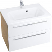 Тумба под раковину Ravak Chrome II X000000923 80 капучино/белый