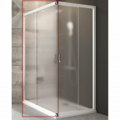 Душевая дверь Ravak Blix BLRV2К-100 1XVA0100ZG 100 белый/grape