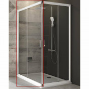 Душевая дверь Ravak Blix BLRV2К-120 1XVG0100Z1 120 белый/transparent